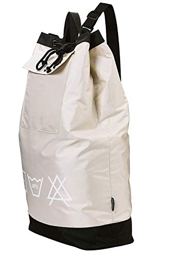 HOME RUNNER Laundry Bag | 31.5"x24" XL Size, Wide Shoulder Strap, Drawstring Closure, Carry Handles, Heavy Duty Nylon Shoulder Bag, Storage Pocket, Washable, College or Apartment Laundromat Bag