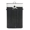 Humany 72L Bamboo Laundry Hamper with Lid and Removable Liners