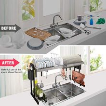 Over Sink Dish Rack, G-TING Expandable Dish Drying Rack