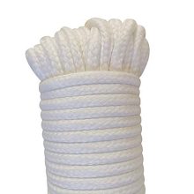 houert Cotton Clothesline Rope, 3/16Inch X 100FT, All-Purpose Rope