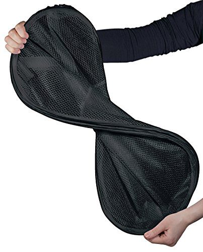 Mesh Popup Laundry Hamper - Portable, Durable Handles, Collapsible for Storage