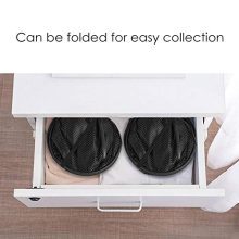 WD&CD 2PCS Laundry Baskets Foldable Pop Up Mesh Washing Laundry Basket