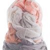 Commercial Mesh Laundry Bag - Sturdy Mesh Material with Drawstring Closure. Ideal Machine Washable Mesh Laundry Bag for Factories, College, Dorm and Apartment Dwellers. (24" x 36" | White)