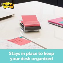 Post-it Pop-up Note Dispenser, Black, Designed to work with Pop-up Notes