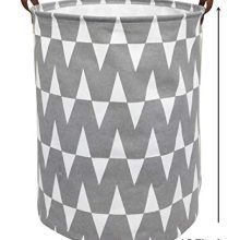 CLOCOR Collapsible Round Storage Bin/Large Storage Basket/Clothes Laundry