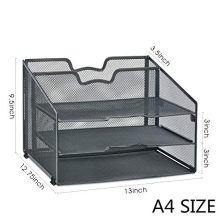 ProAid Mesh Office Desktop Accessories Organizer, Desk File Organizer