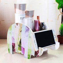 Desk Supplies Organizer, Mokani Creative Elephant Pencil Holder Multifunctional