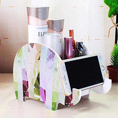Desk Supplies Organizer, Mokani Creative Elephant Pencil Holder Multifunctional