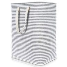 Lifewit Freestanding Laundry Hamper Clothes Hamper Large Basket with Extended Handles for Storage Clothes Toys in Bedroom, Bathroom, Foldable, Grey