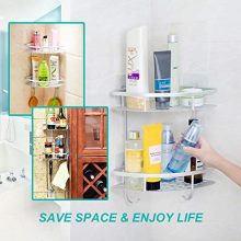 Flowmist 2 Tiers Corner Shower Caddy, Shower Organizer