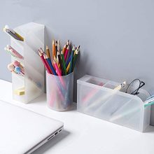 5 Pcs Desk Organizer- Pen Organizer Storage for Office, School, Home Supplies