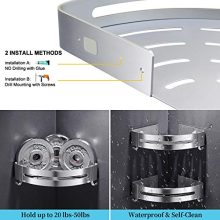 No-Drill Shower Corner Shelf – Strong, Rustproof & Easy to Install