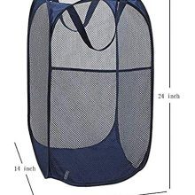 TCHH-DayUp Mesh Popup Laundry Hamper Portable, Durable Handles