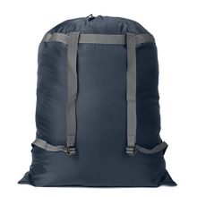 HOLYLUCK Extra Large Laundry Bag [26''x34''] Sturdy rip and Tear Resistant Polyester Material with Drawstring Closure Ideal Machine Washable Laundry Bags for College Dorm Apartment dwellers-Navy Blue
