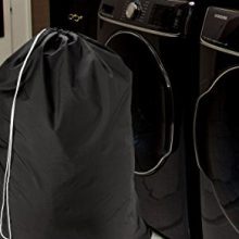 Nylon Laundry Bag - Locking Drawstring Closure and Machine Washable.