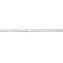 Extreme Max White 7/32" x 100' Braided Cotton/Polyester Clothesline