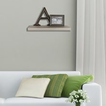 InPlace Shelving InPlace Floating Shelf, Driftwood