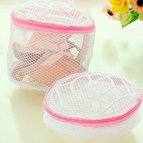 Pack of 2 Delicate Bra Washing Bag - Lingerie Bags Mesh Laundry Bags for Bras