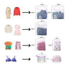 7Pcs Mesh Laundry Bags,Travel Storage Organize,Laundry Bra Lingerie Mesh