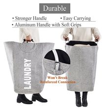 Large Collapsible Laundry Hamper Bag with Handles