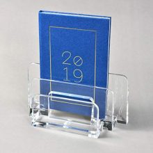 COM.TOP - Acrylic Letter Sorter File Folder Sorter - Clear for Paper, Letter, Envelope