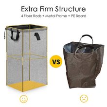 Large Laundry Hamper with Removable Liner (84L), Sturdy Tall Dorm Laundry