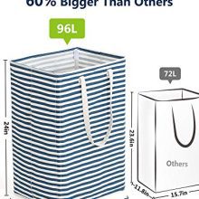 Tribesigns 96L Extra Large Laundry Hamper Collapsible Laundry Basket