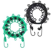 Portable Clothesline Adjustable Elastic Travel Clothesline Windproof Stretchy
