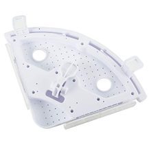 MANMEI New Corner Shelf Triple-cornered Bathroom Wall Corner Mount Storage