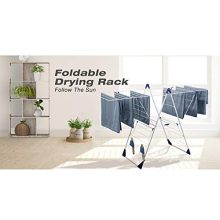 Drynatural Drying Rack Folding Extra Large Gull Wing Cloth Airer