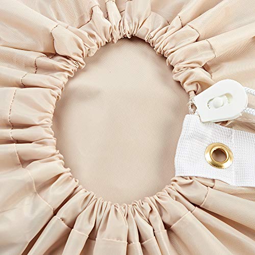 HOMEST XL Nylon Laundry Bag with Strap, Machine Washable Large Dirty Clothes