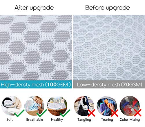 Plusmart Bra Laundry Bag, Mesh Laundry Bag for Delicates, Bra Washing Bag