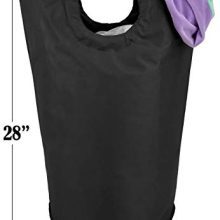 Collapsible Fabric Laundry Hamper - Portable, Foldable Large Capacity Laundry