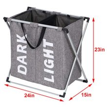 OCDLIVERER 147L Large Collapsible Waterproof Laundry Basket
