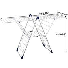 Drynatural Drying Rack Folding Extra Large Gull Wing Cloth Airer