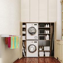 Step Up Laundry Drying Rack - Wall Mounted - Retractable - Clothes Drying Rack