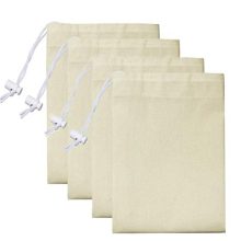 Simpli-Magic Canvas Laundry Bags, 28" x 36", Natural, 4 Pack