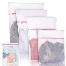 HOZZ 5PCS - Zipper Mesh Laundry Bag, Laundry Underwear Bag