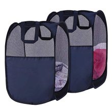 SUPINEFOX US Pop-Up Hamper, Foldable Pop-Up Mesh Hamper