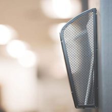 Hawk Bliss 3 Black Pocket Mesh Hanging Wall File Organizer