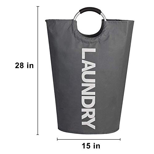 MEMX Laundry Basket, 82L Laundry Hamper - Durable Handles Collapsible Fabric