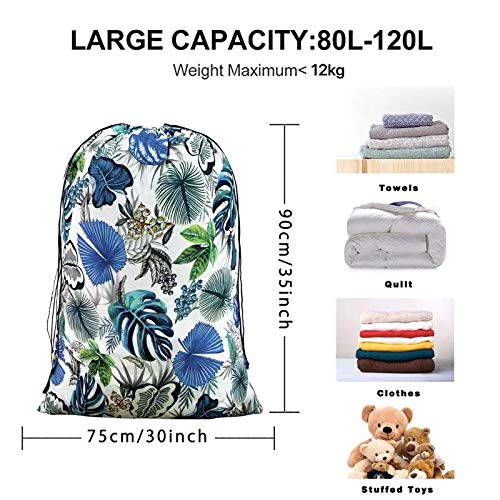 iLiveX Laundry Bag, Extra Large Travel Laundry Bags, Ripstop Dirty Clothes Organizer