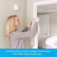 GorillaLine - Retractable Clothesline | Premium Heavy Duty Clothes Drying Laundry