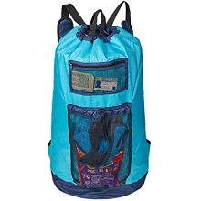 HOMEST Laundry Backpack Bag Extra Large with Mesh Pocket, Shoulder Straps
