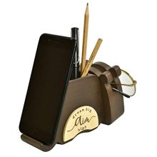 I'm Wooden Multi-Functional Stationery Supplies Organizer Desk Decoration