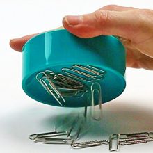 Clipwell Magnetic Paper Clip Holder – Organize Clips, Pins & Small Parts Effortlessly