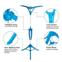 Drynatural Triod Clothes Drying Rack 2-Tier Garment Rack Portable Indoor
