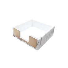 Marble Print Memo Holders Gold Self Stick Notes Cube Dispenser 5mm Super Thick