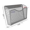 Kinwell 6 Pack Office Hanging Mesh Letter-Size Wall File Holder Organizer