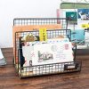 Office Desktop 3 Slot File Letter Magazine Folder Document Tray